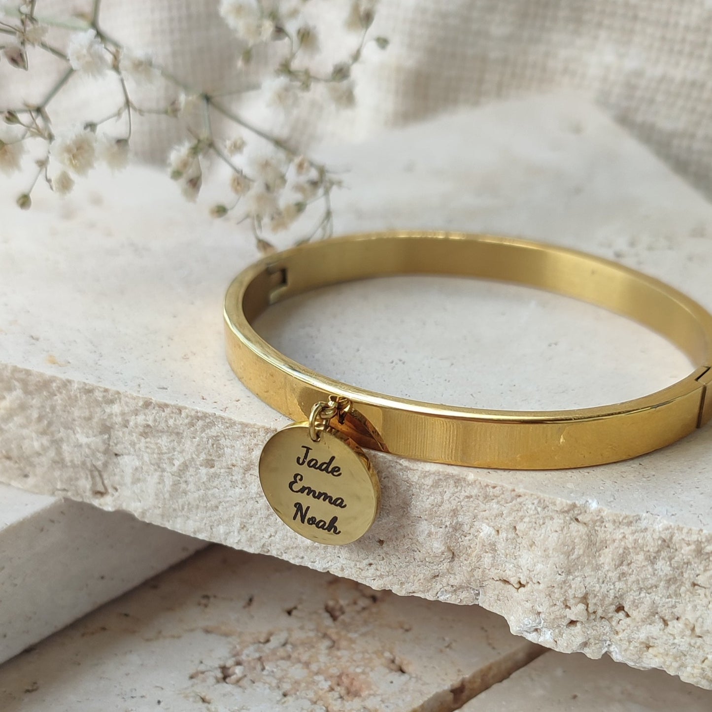 Jonc à graver 1 médaille