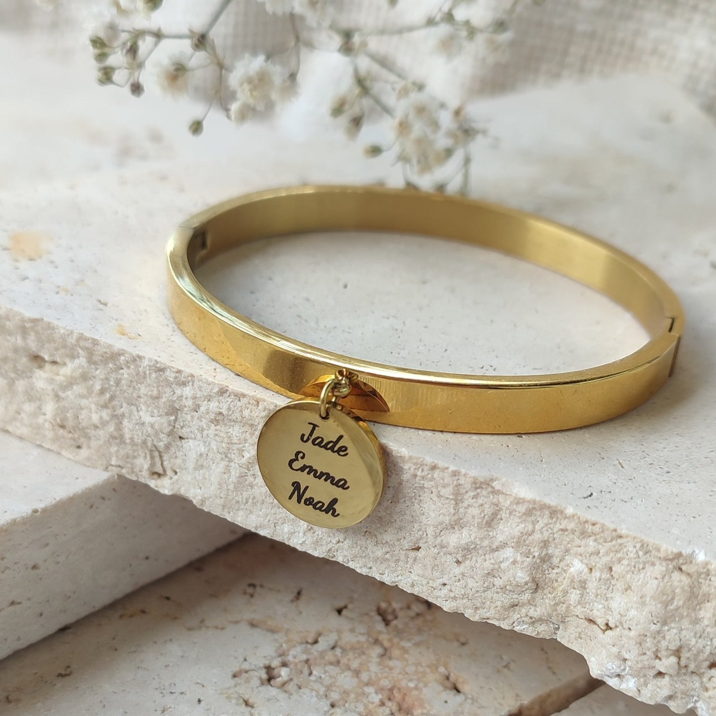 Jonc à graver 1 médaille