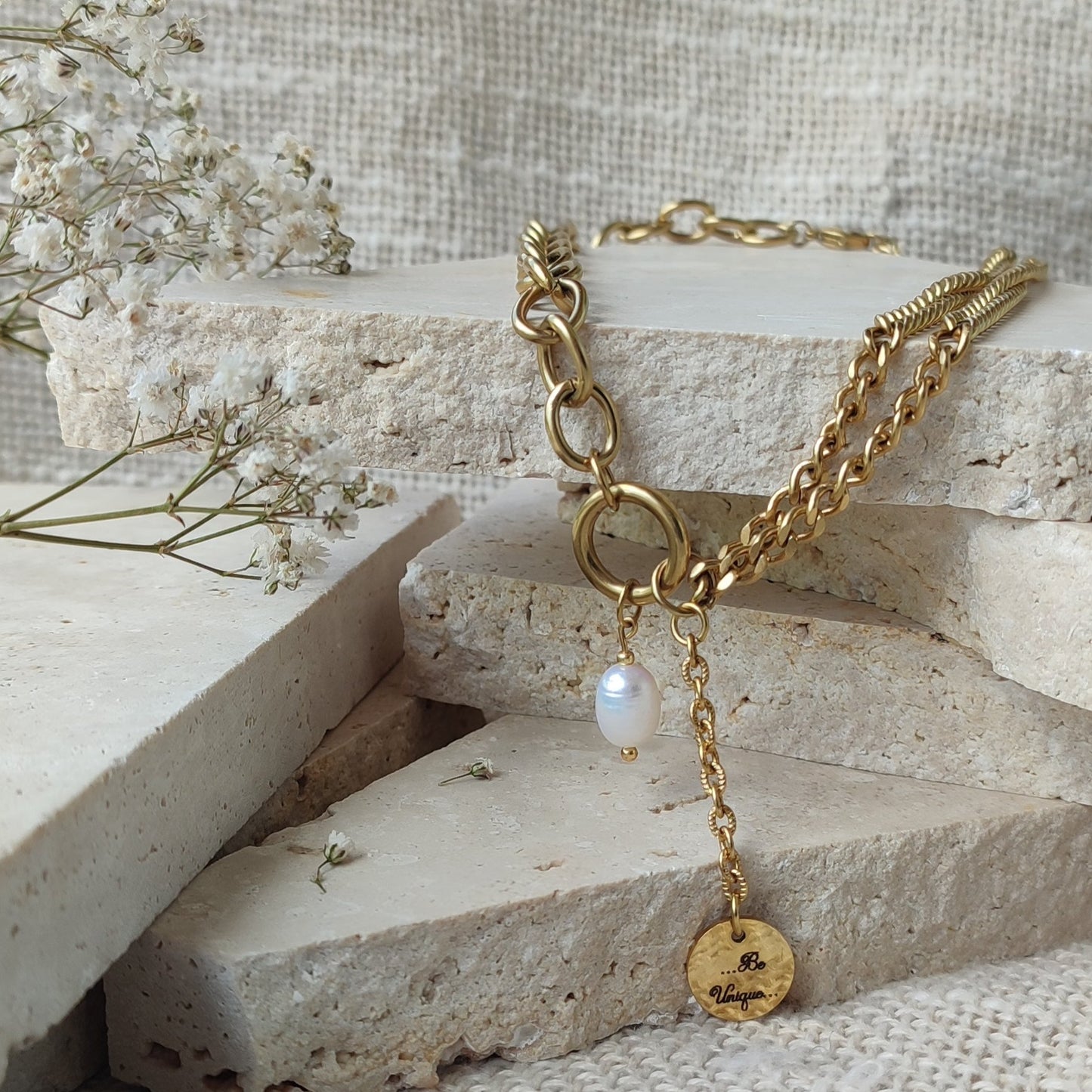 Collier à graver Ophélya / Création