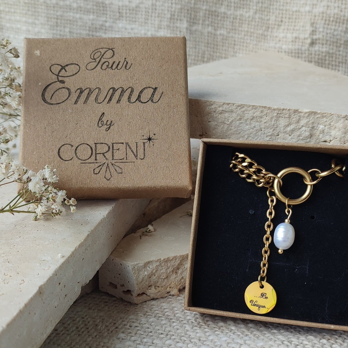 Collier à graver Ophélya / Création