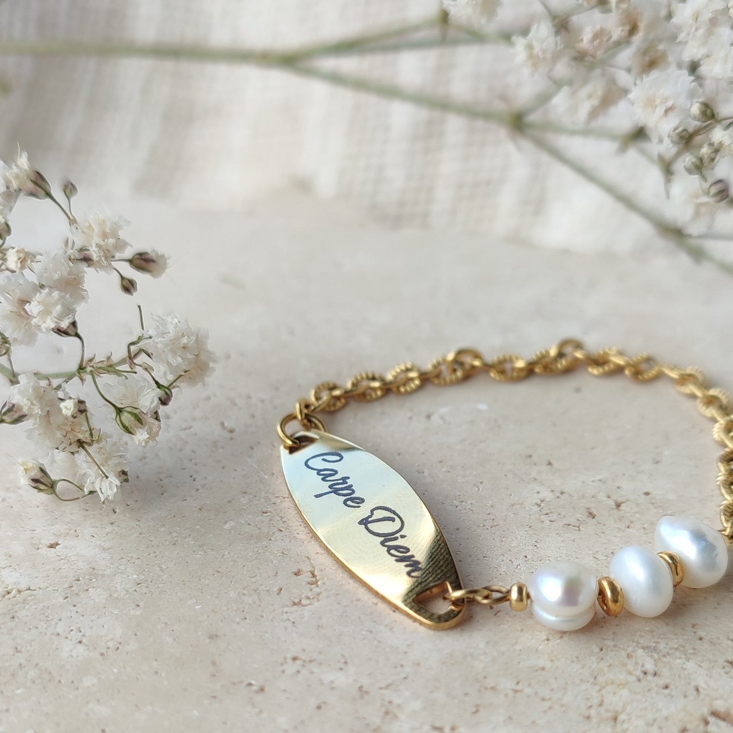 Bracelet à graver Enora / Création