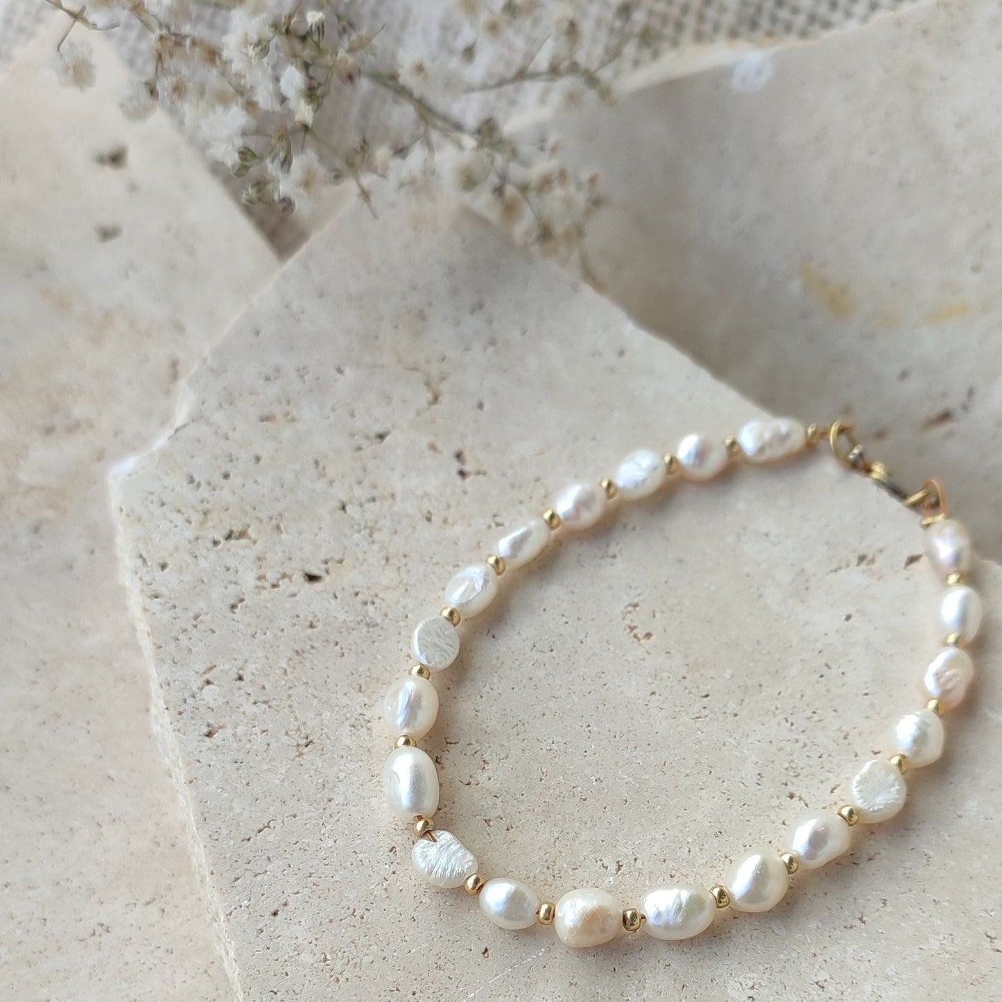 Chaîne de cheville Perlina / Création