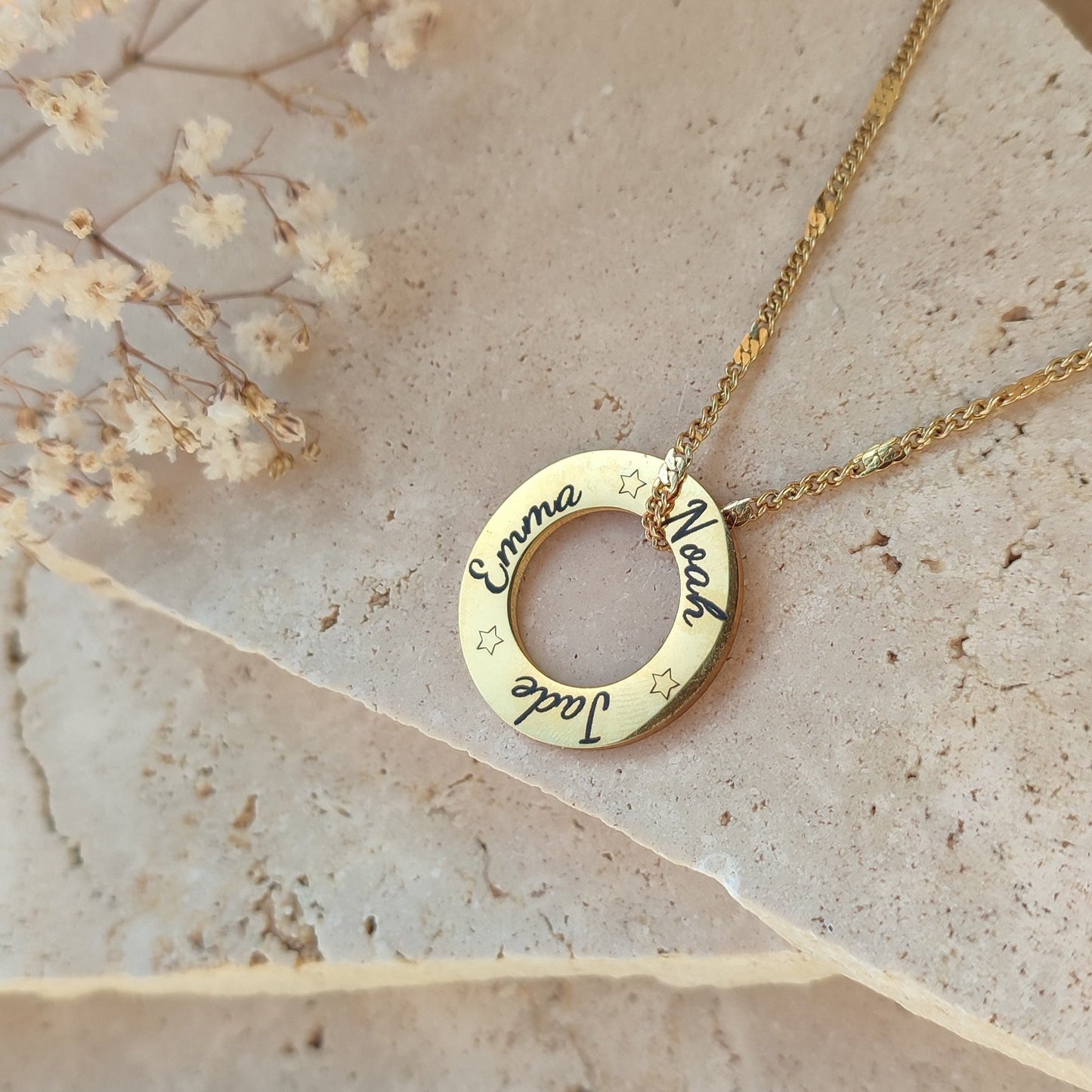 Collier à graver Jenna : Création