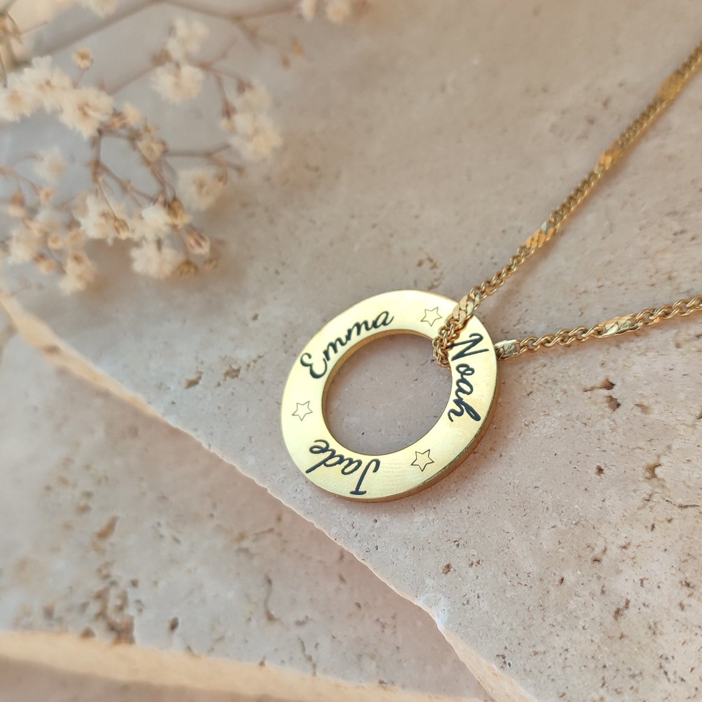 Collier à graver Jenna : Création