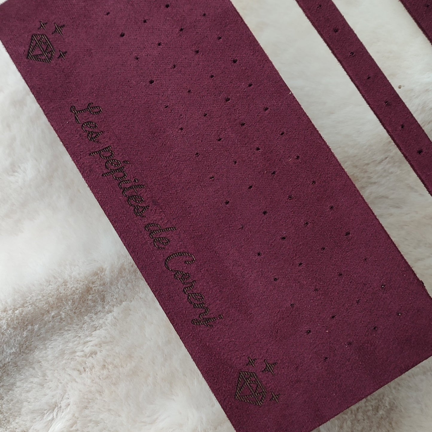 Présentoir à boucles d'oreilles à graver