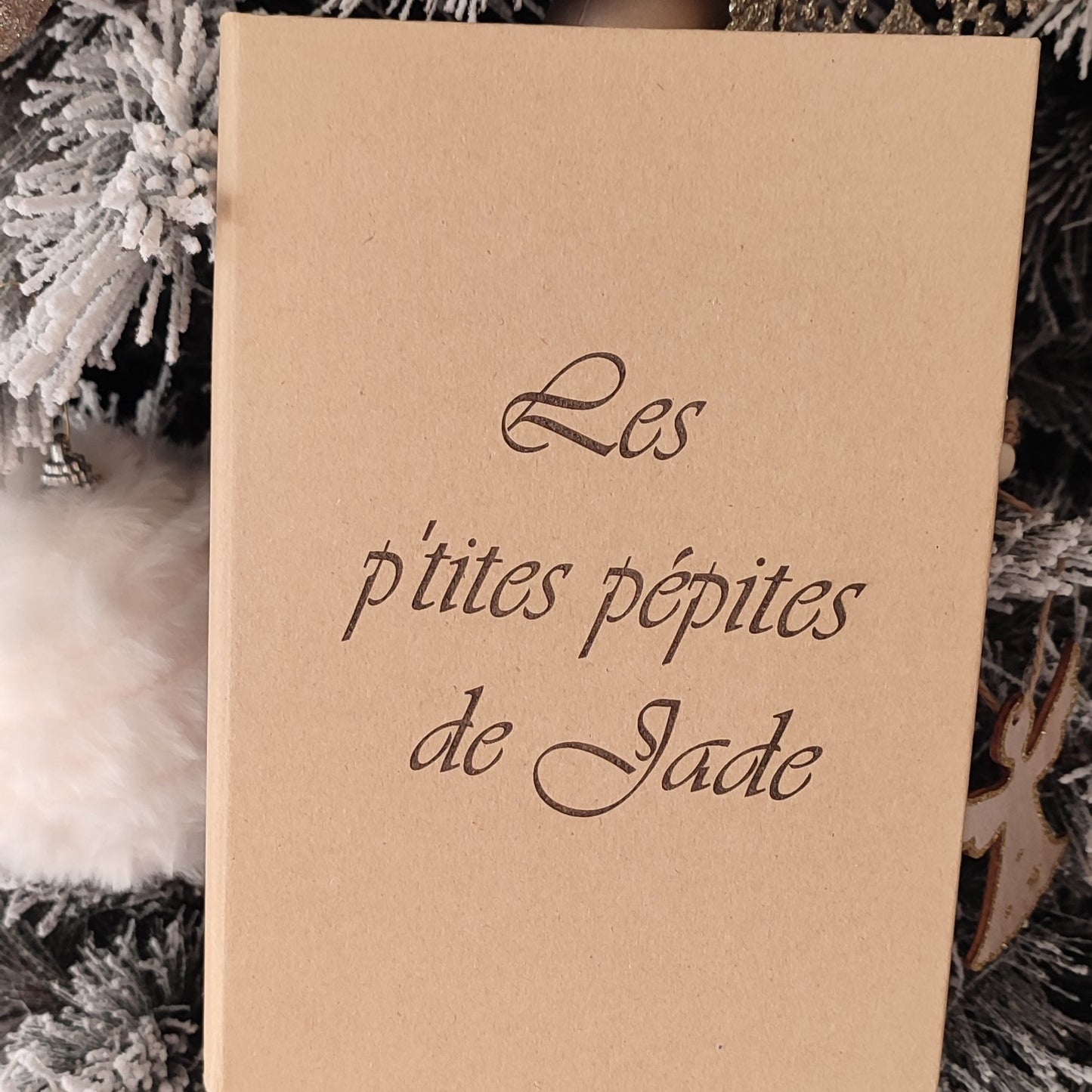 Coffret de Noël " Livre à graver "
