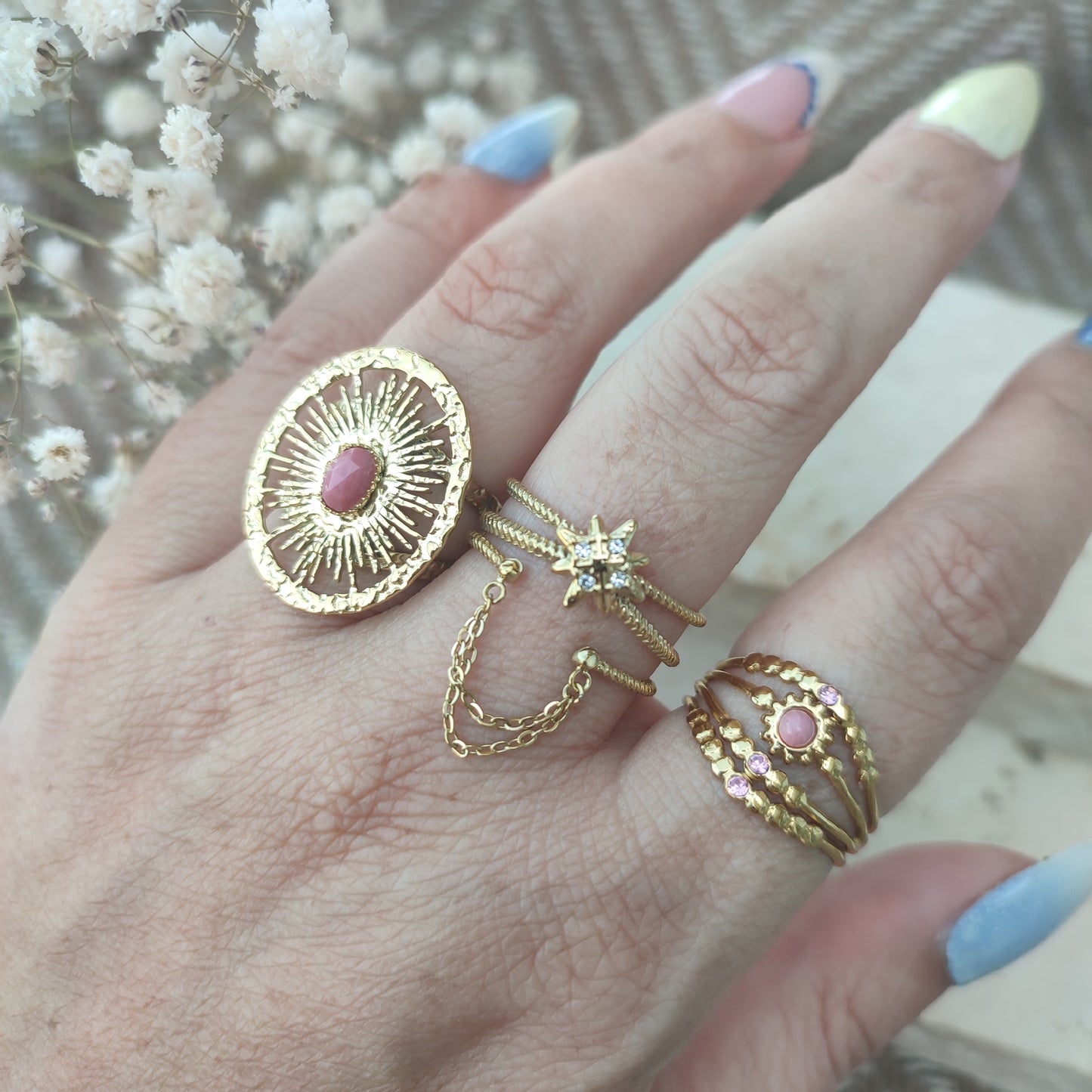 Bague étoile