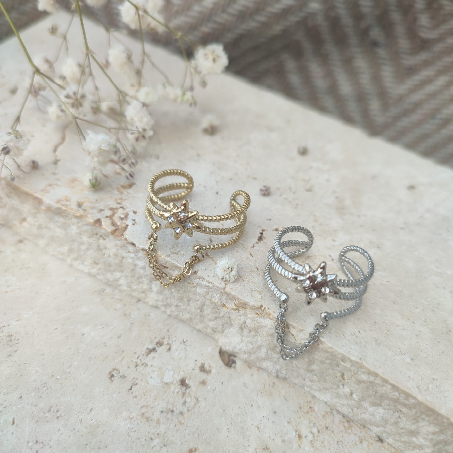 Bague étoile