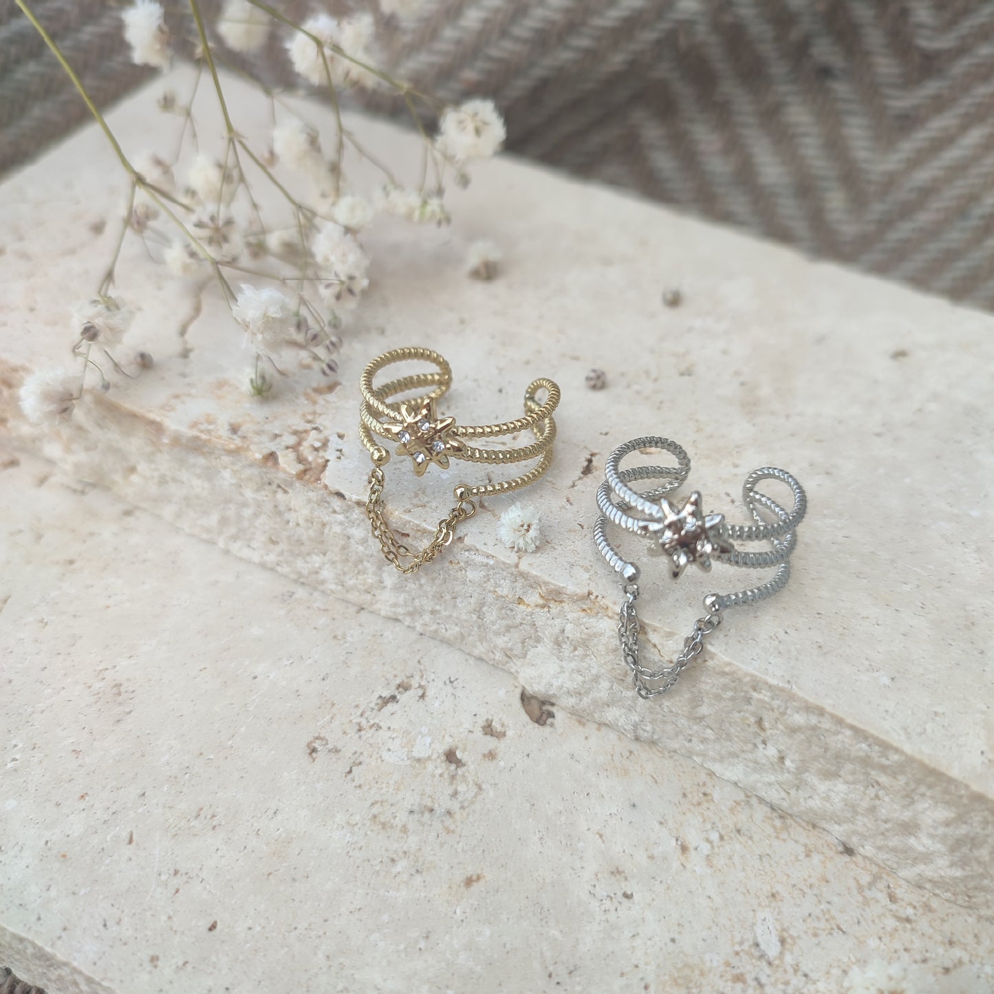 Bague étoile