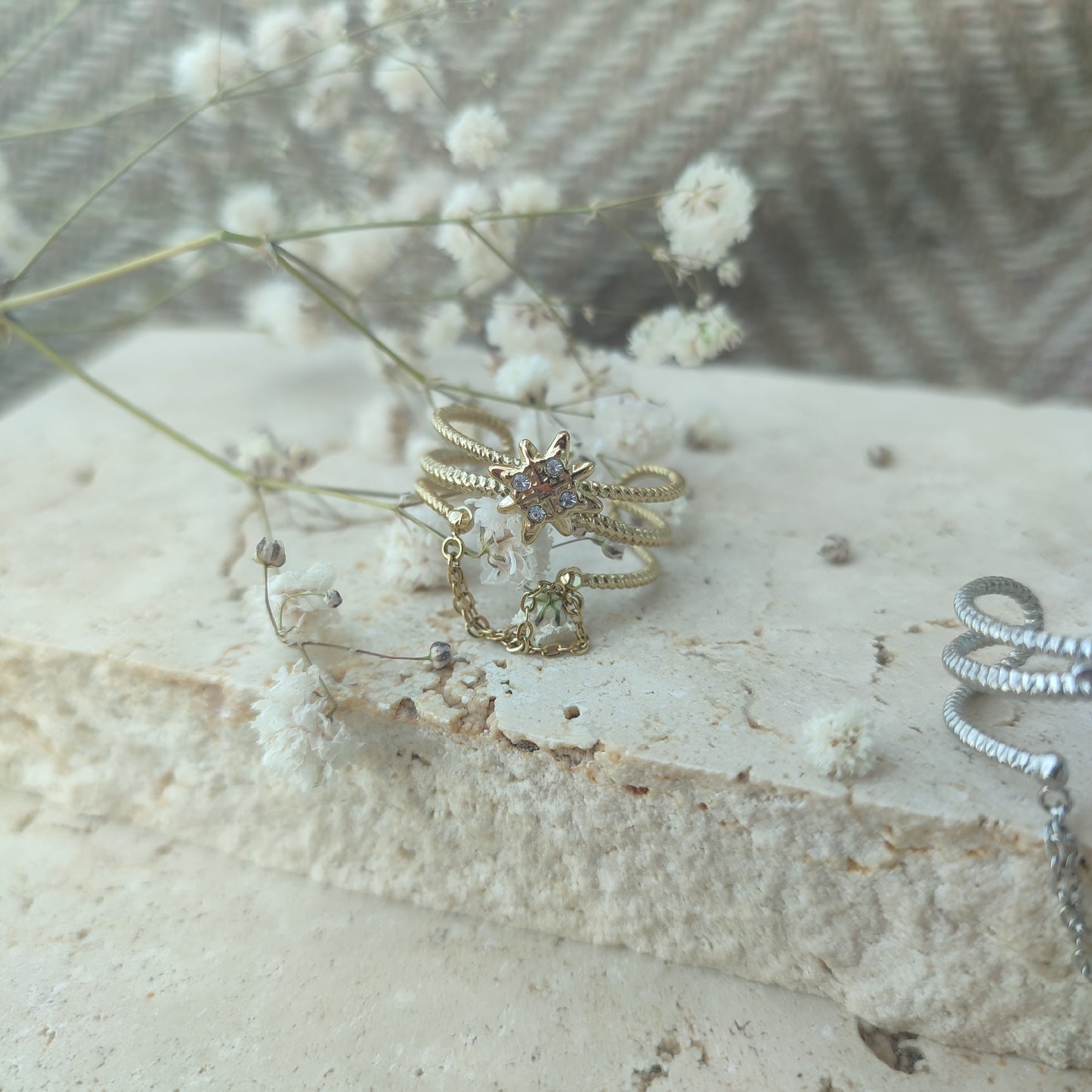 Bague étoile