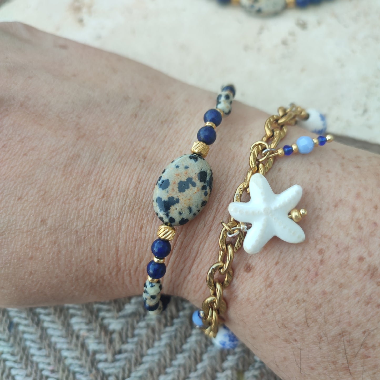 Bracelet Nérée ; création
