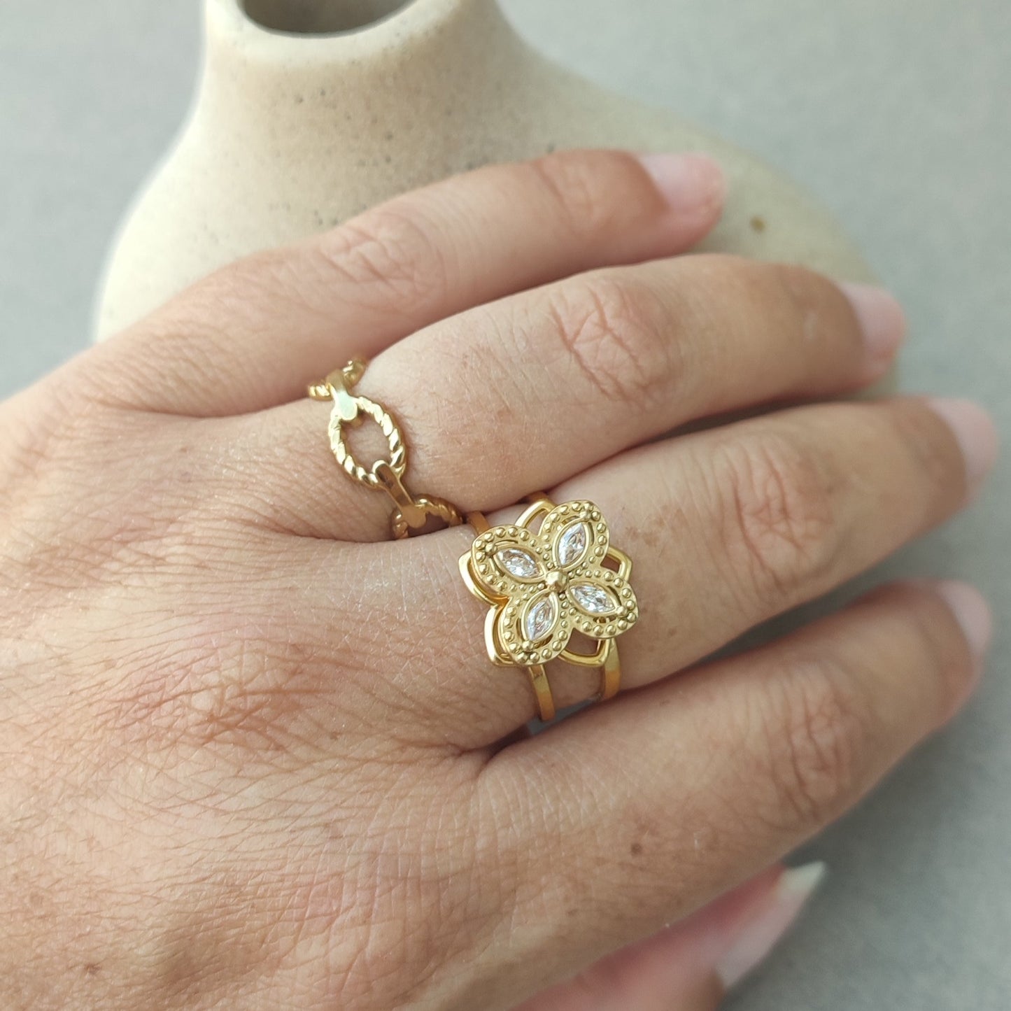 Bague anti stress Luck
