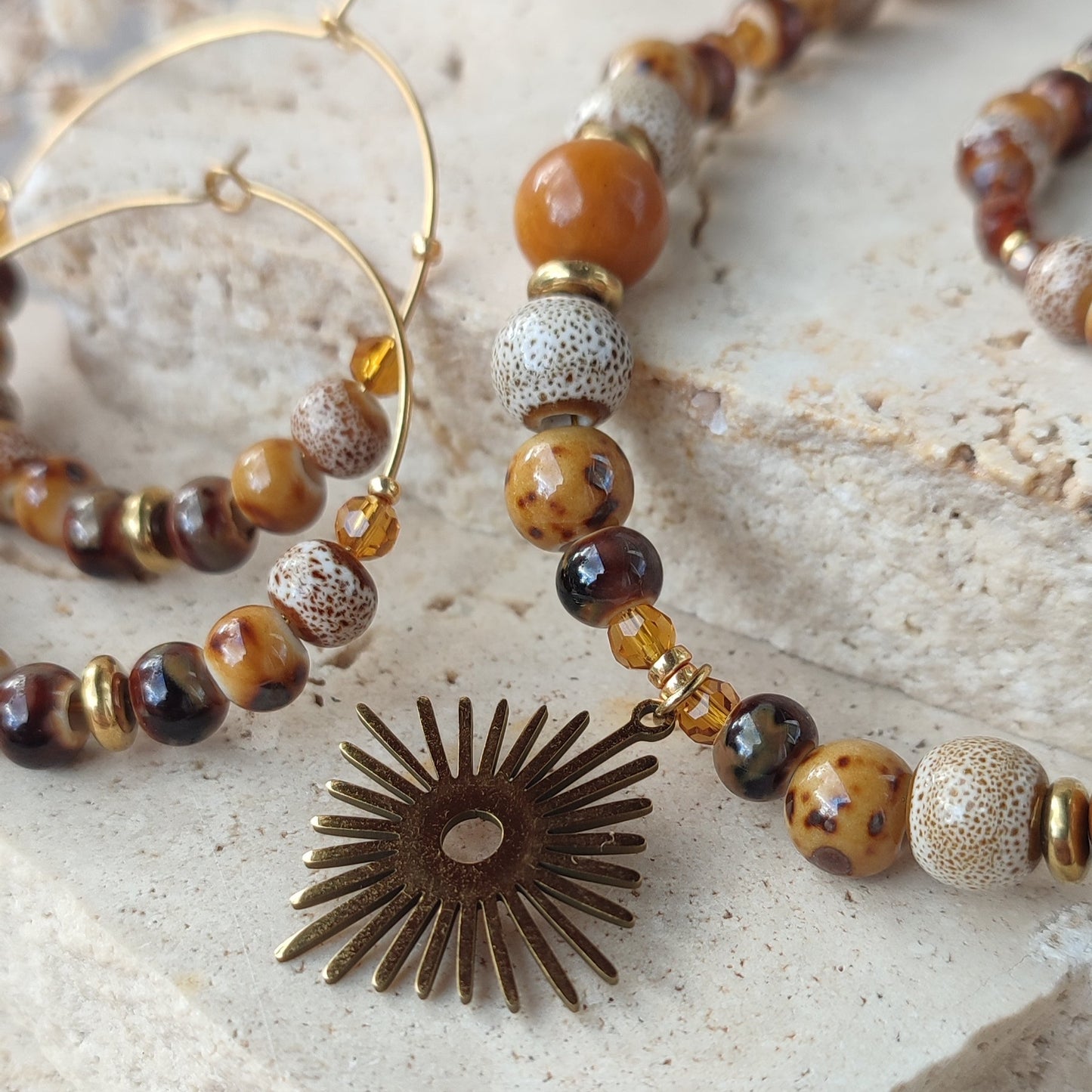 Collier Savana ; Création