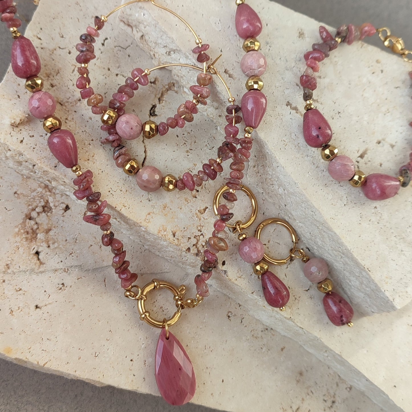 Bracelet Fresia ; création