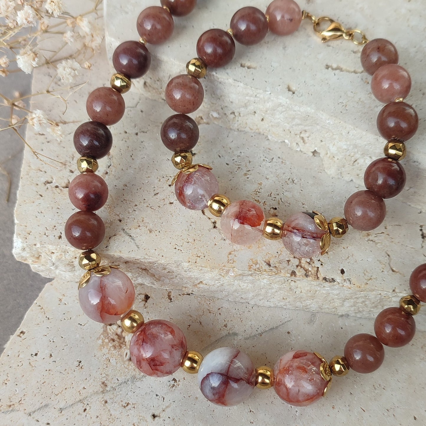 Collier Fire ; création