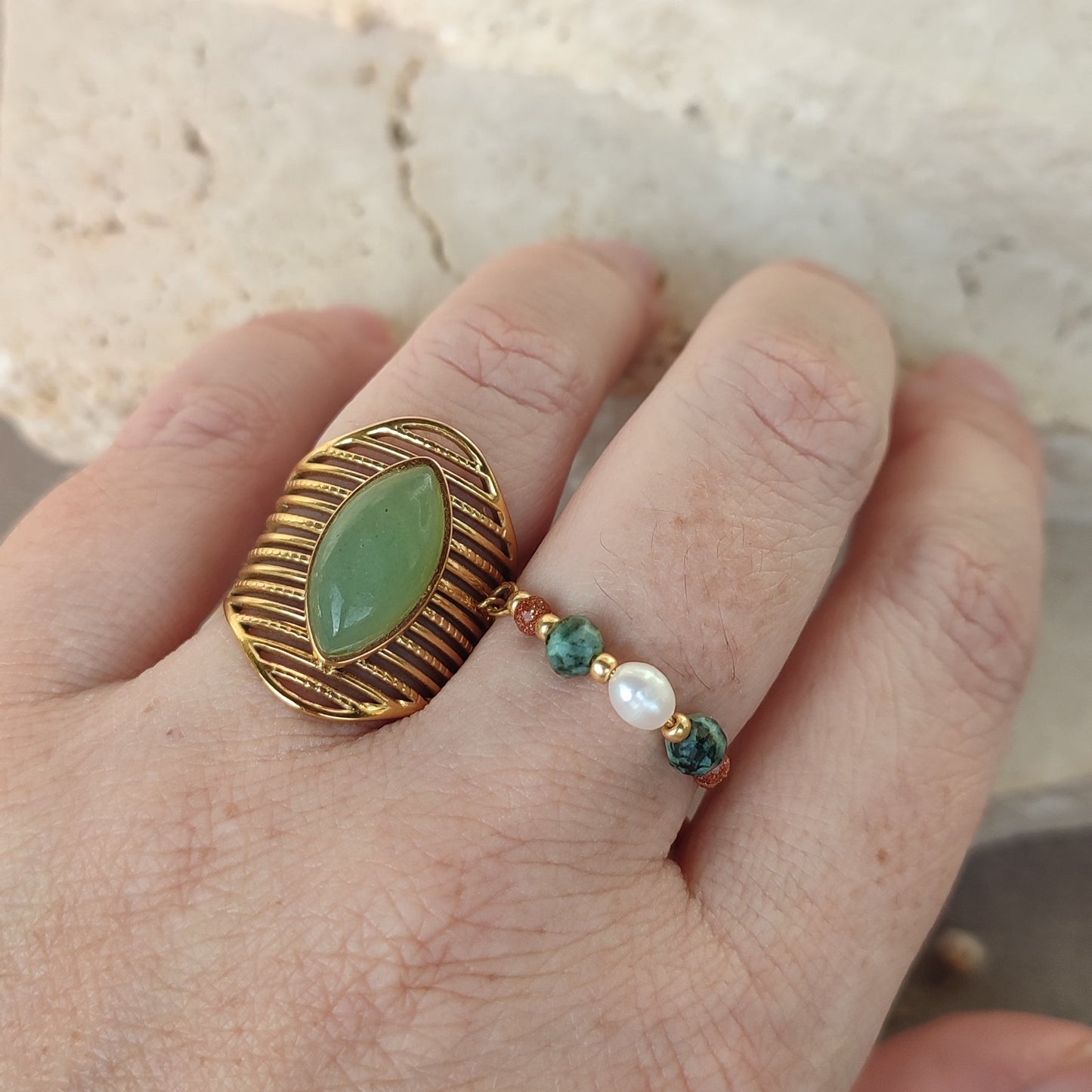 Bague Elyne ; création