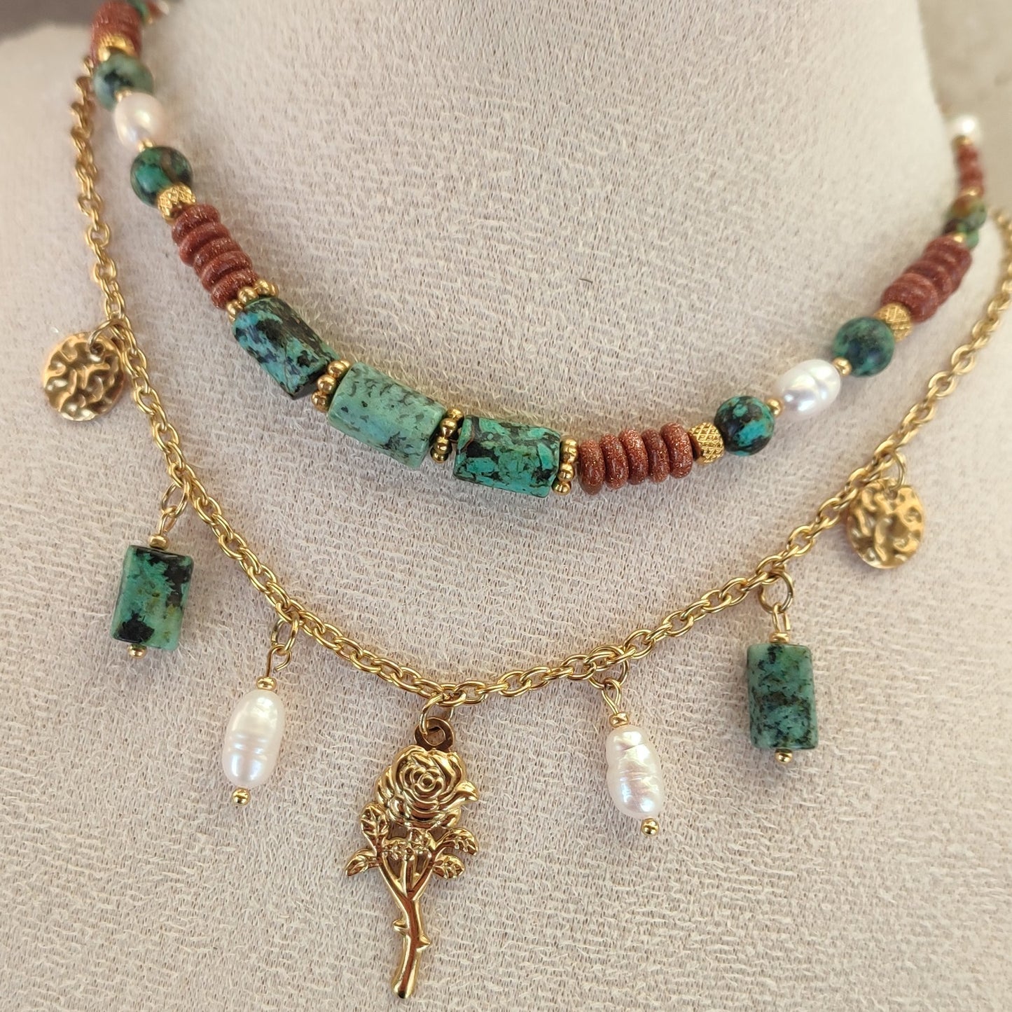 Collier Elyne ; création