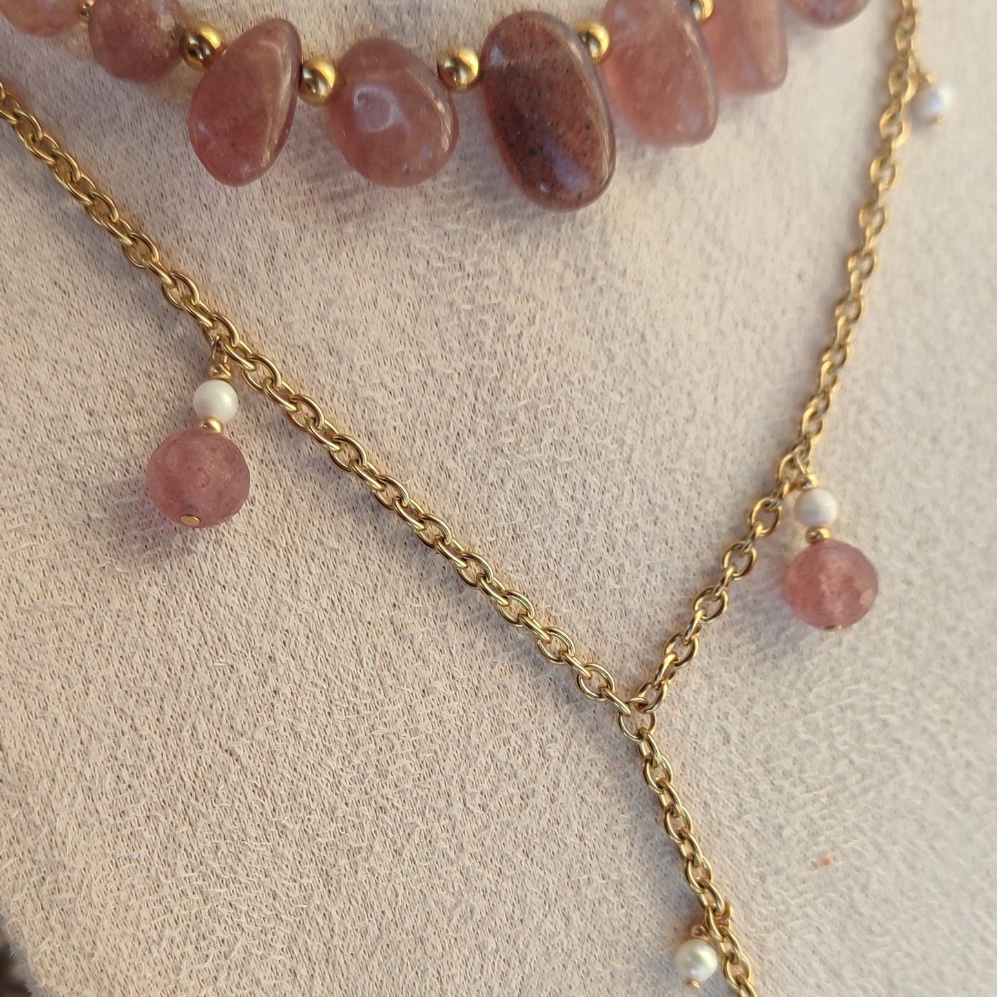 Collier Y Rosa ; création