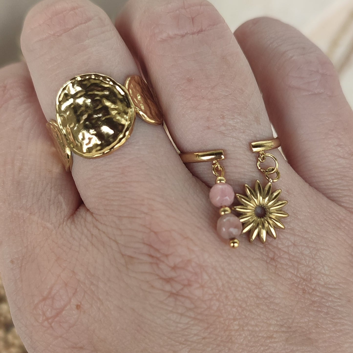 Bague Amelya ; création