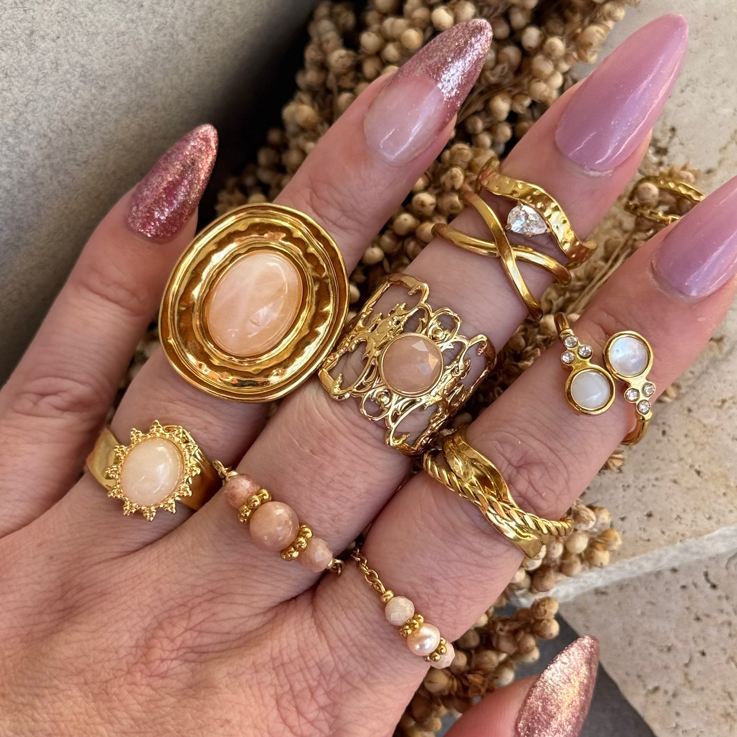 Bague Perla ; création