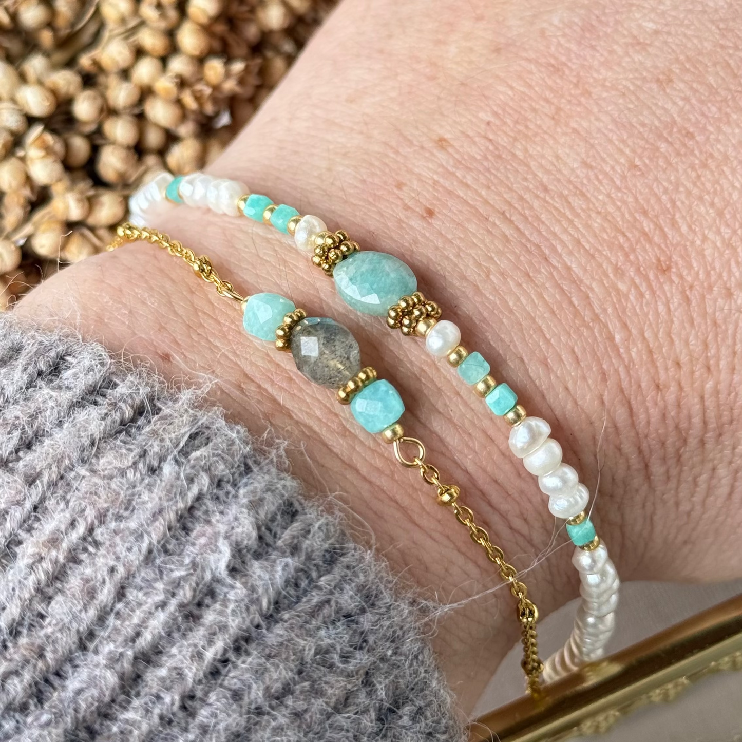 Bracelet Théa ; création