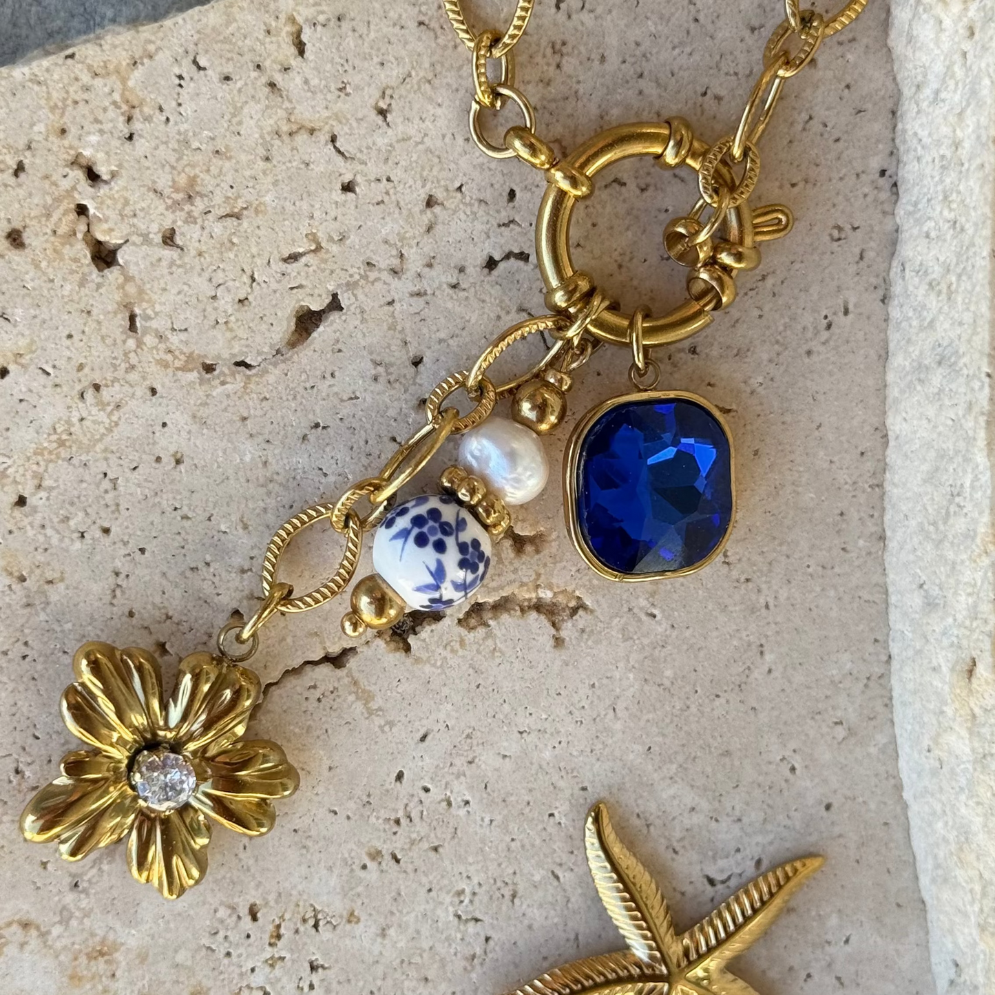 Collier Bouée Zaros ; création