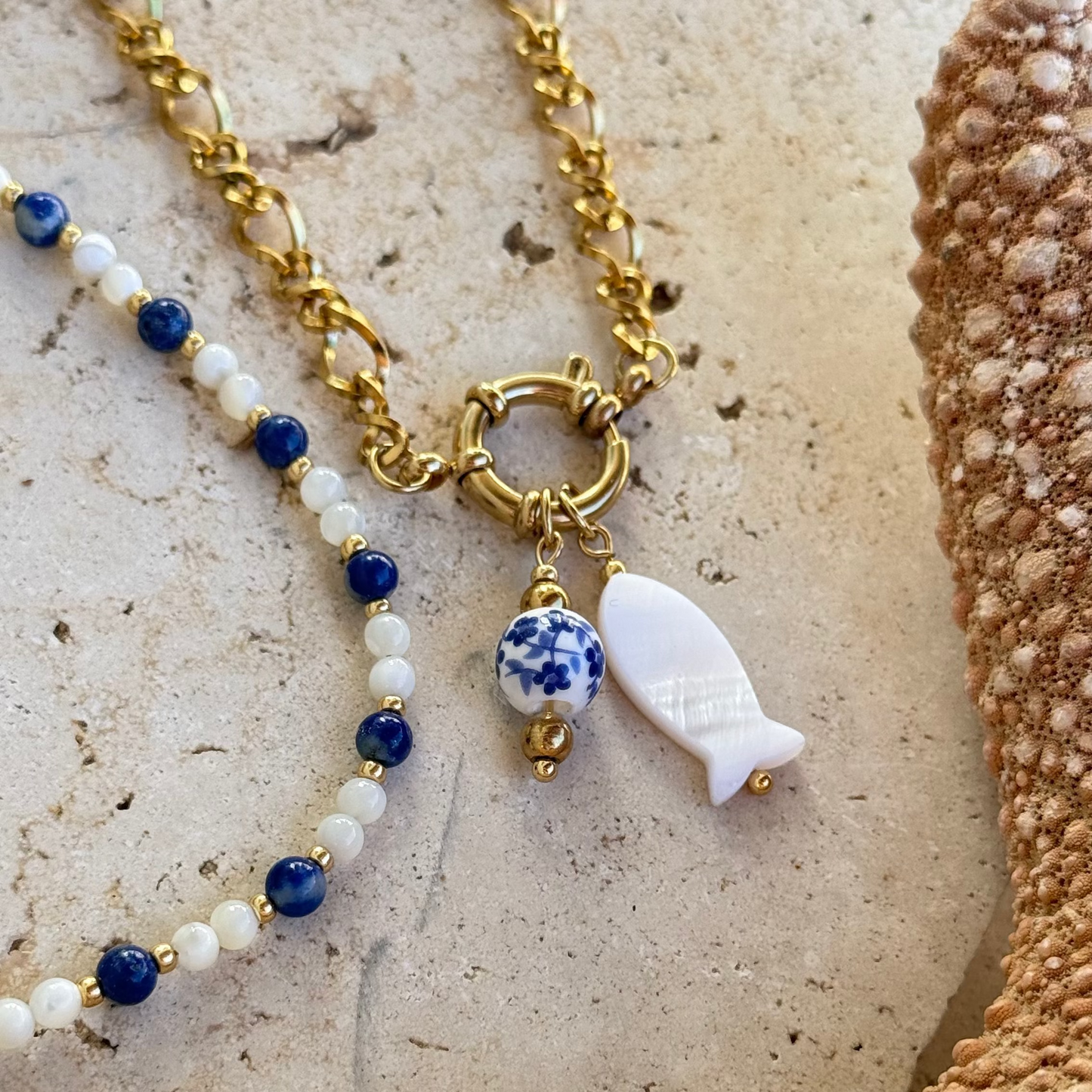 Chaine de cheville ou Bracelet Kao ; création