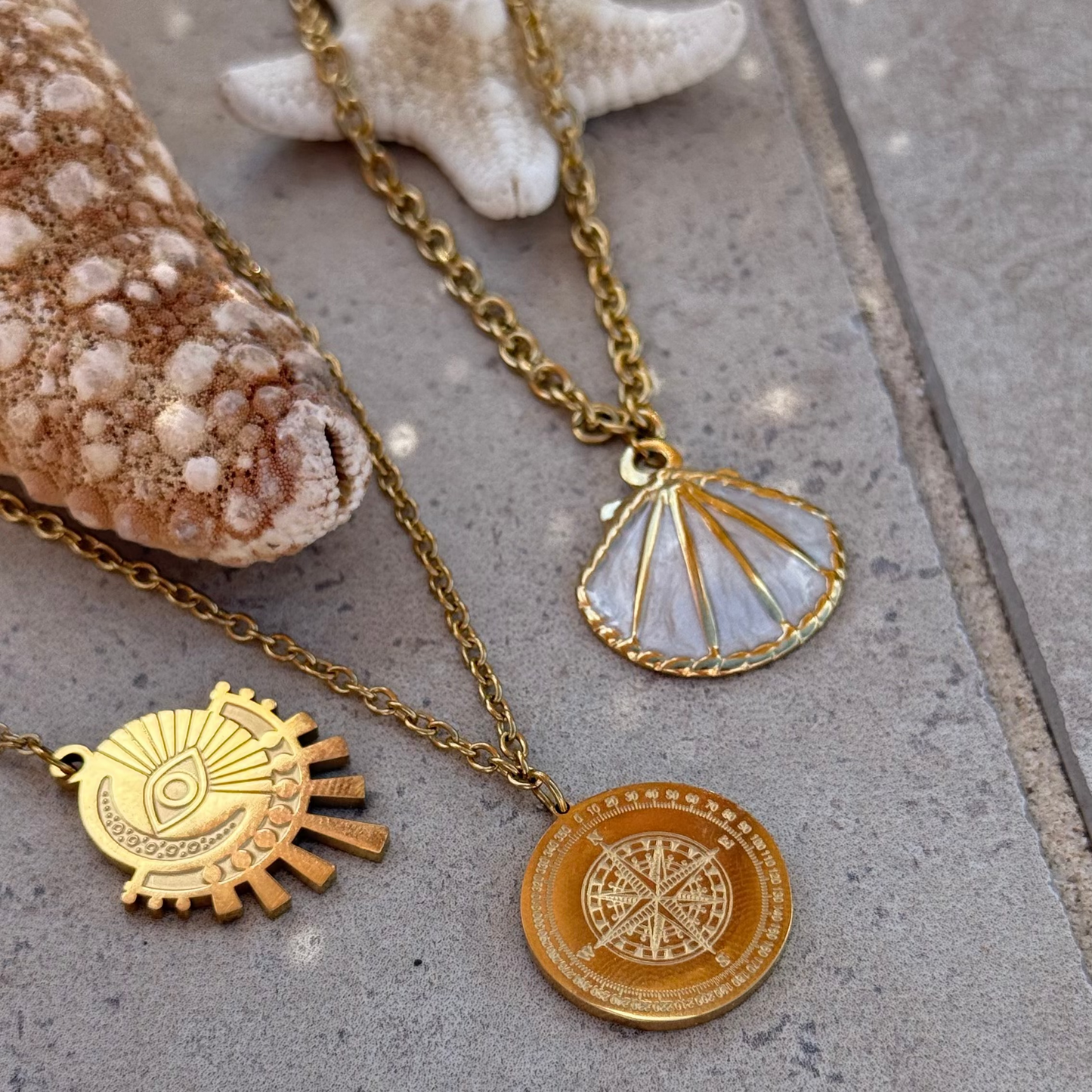 Collier Shell , création