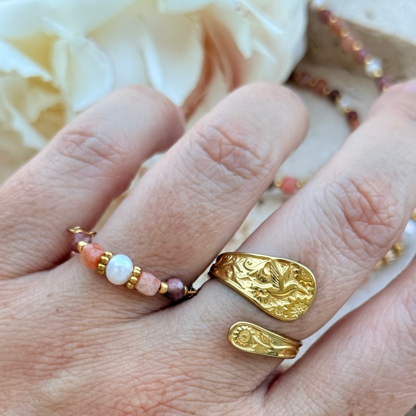 Bague lumia ; création