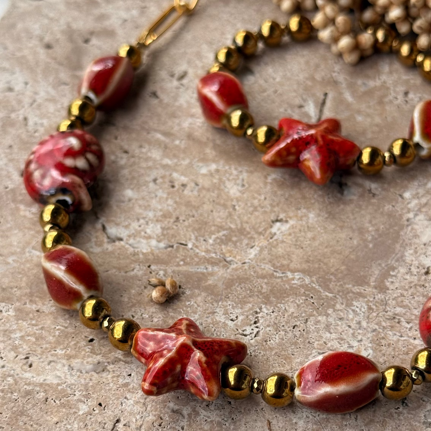 Collier Shell , création