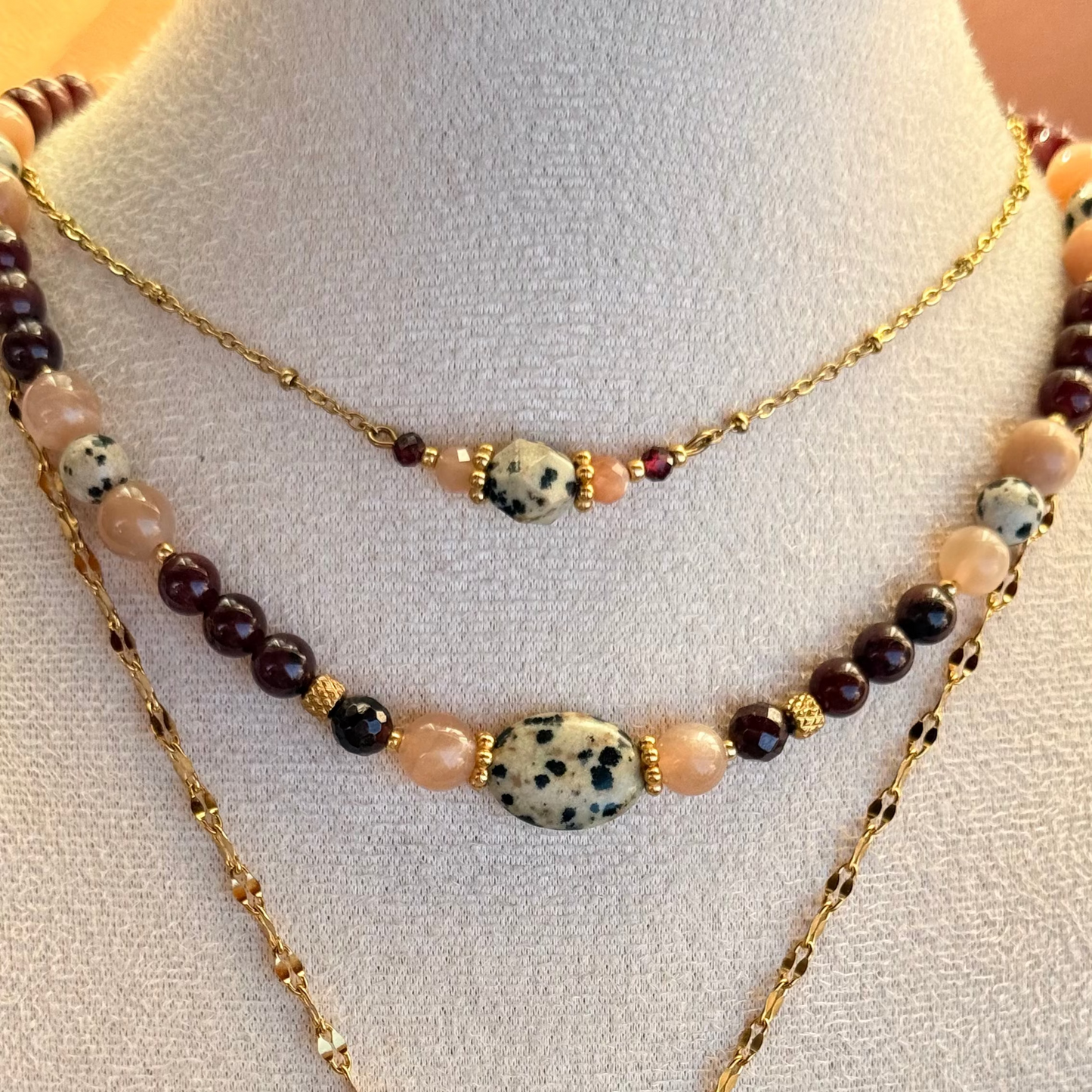 Collier Baby Romy ; Création