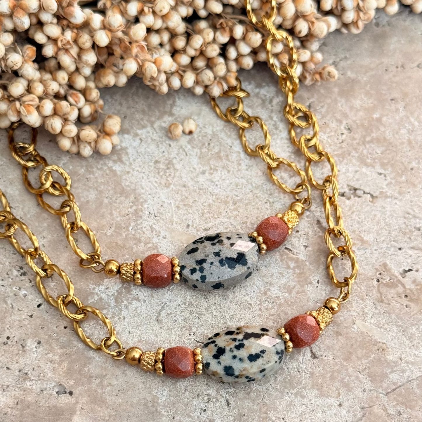 Collier Baby Sienna ; création