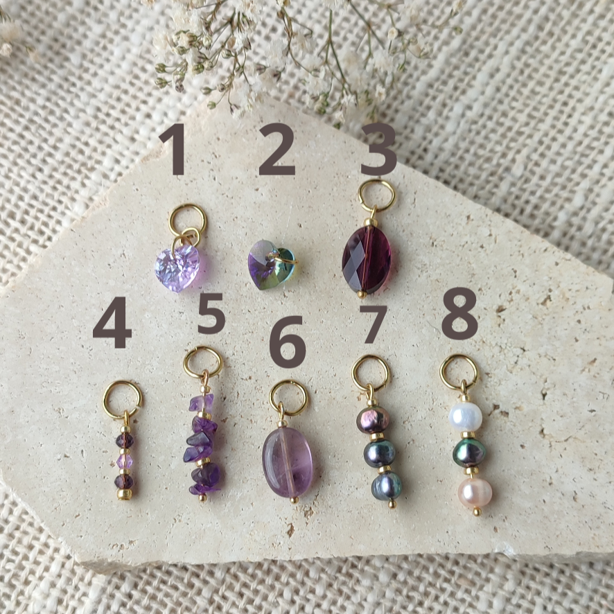 Collier à personnaliser avec charms / Création