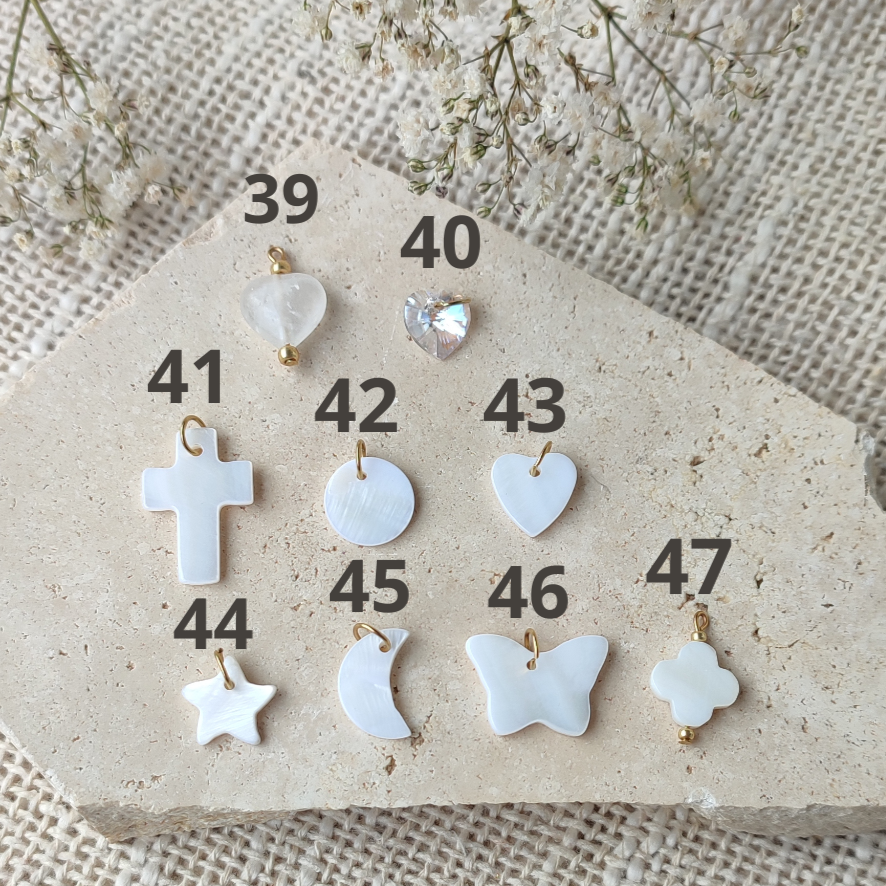 Collier à personnaliser avec charms / Création