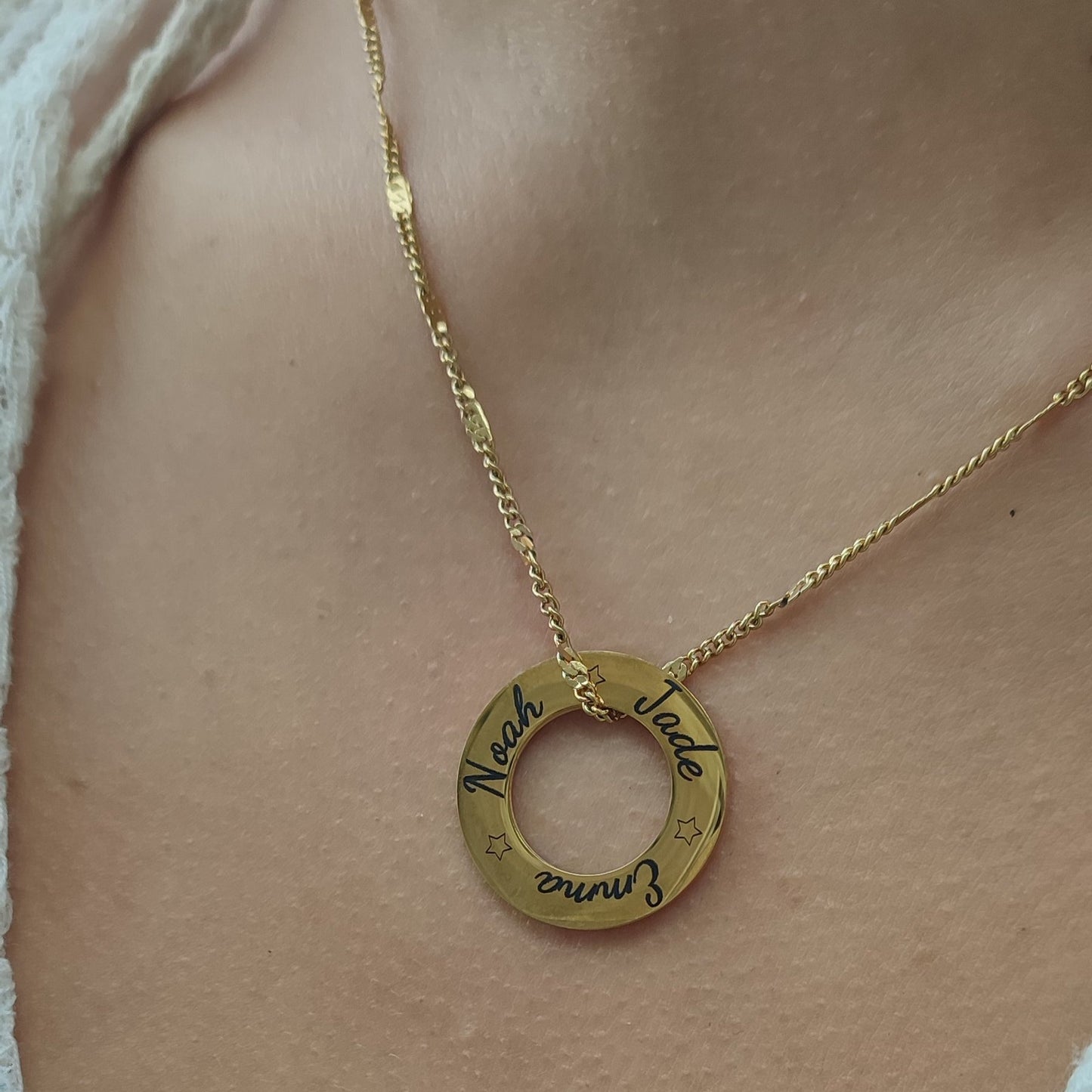 Collier à graver Jenna : Création