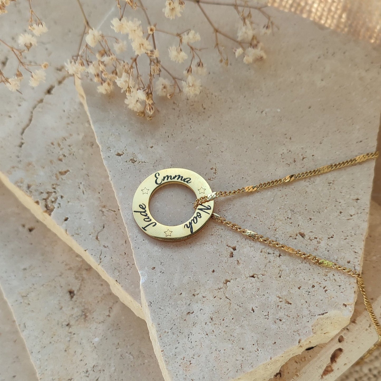 Collier à graver Jenna : Création