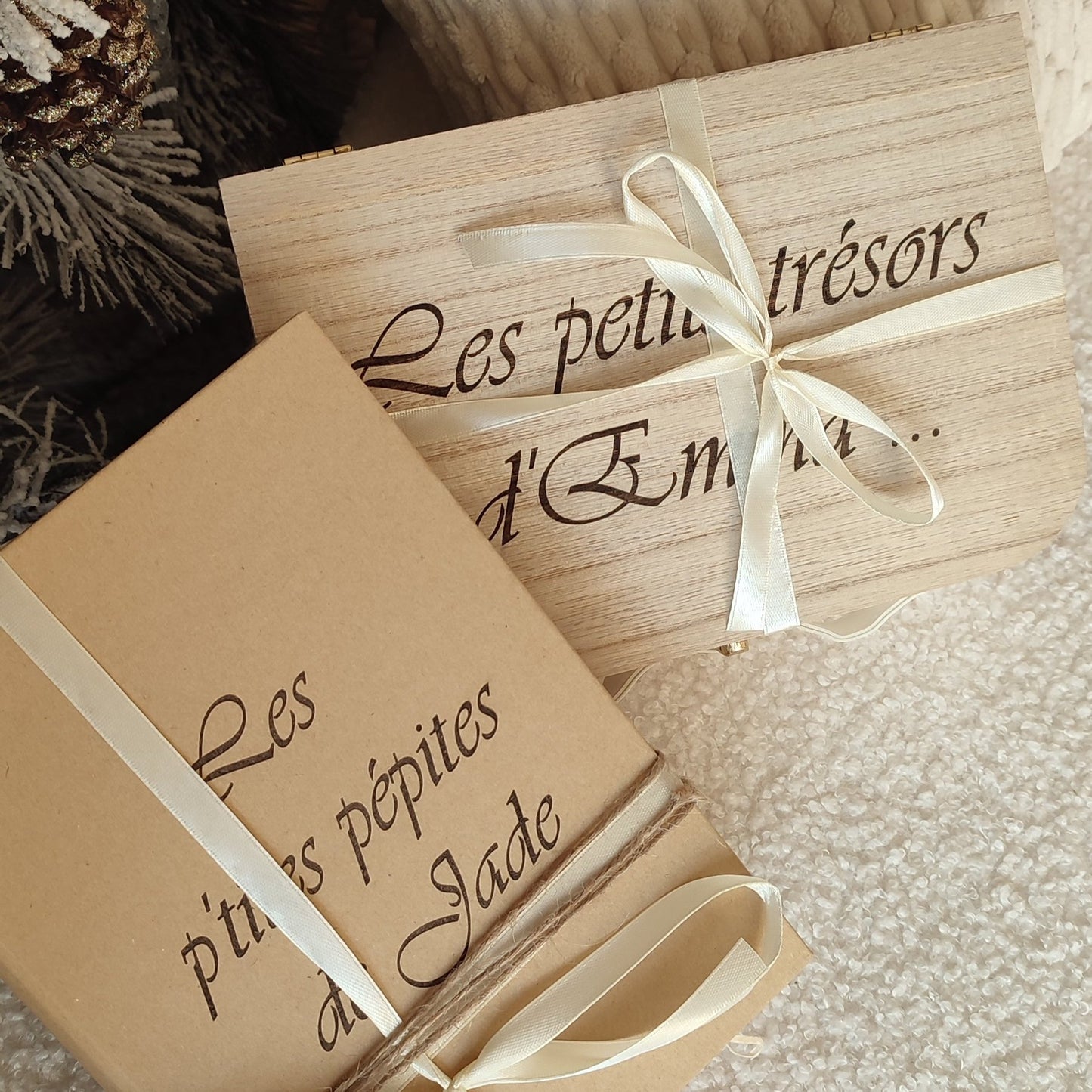 Coffret de Noël " Malle à graver "