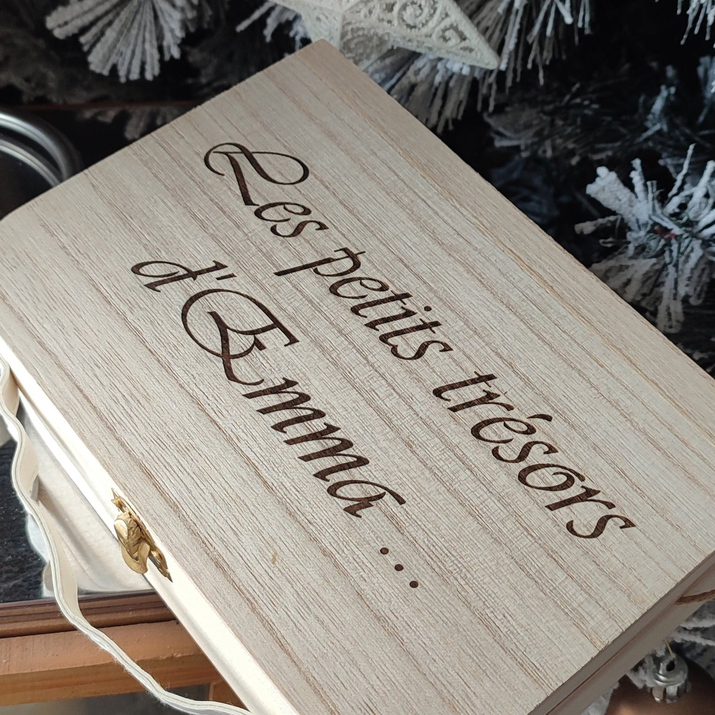 Coffret de Noël " Malle à graver "