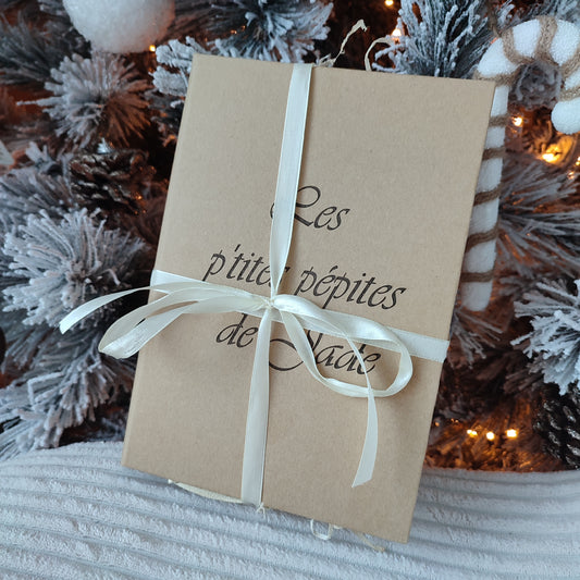 Coffret de Noël  " Livre à graver "
