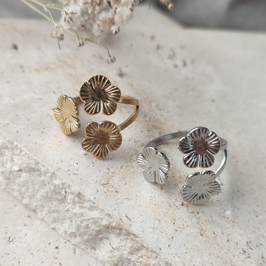 Trio de fleurs