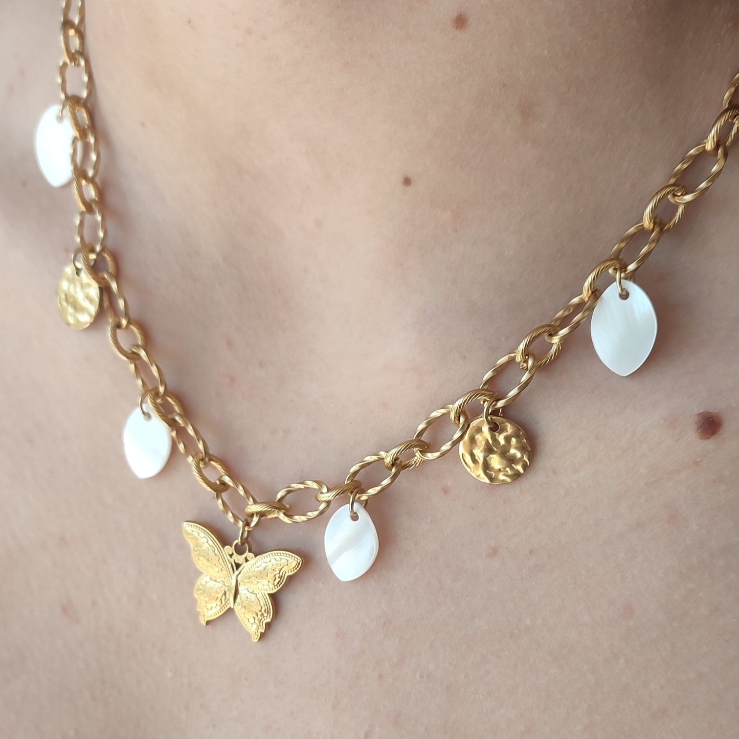 Collier Butterfly ; création