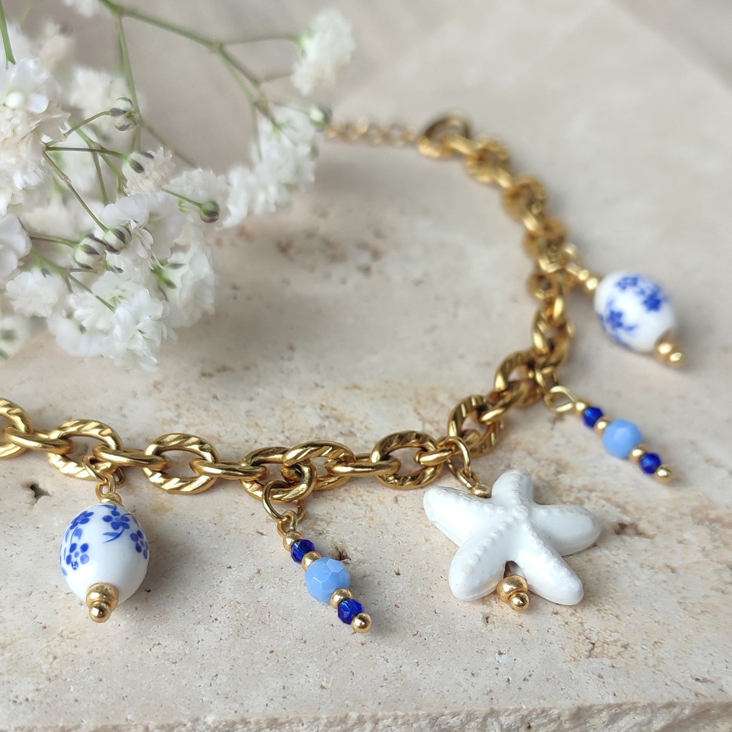 Bracelet Zéphira ; création