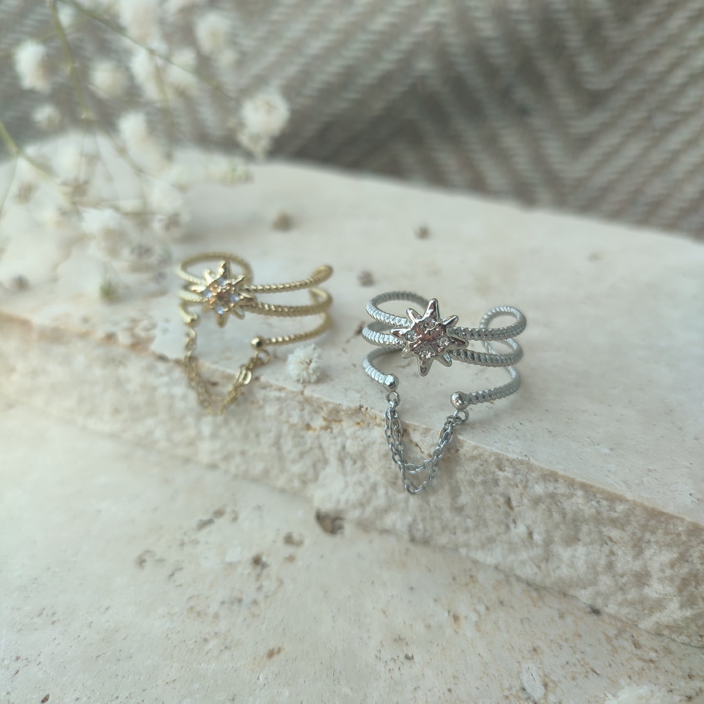 Bague étoile