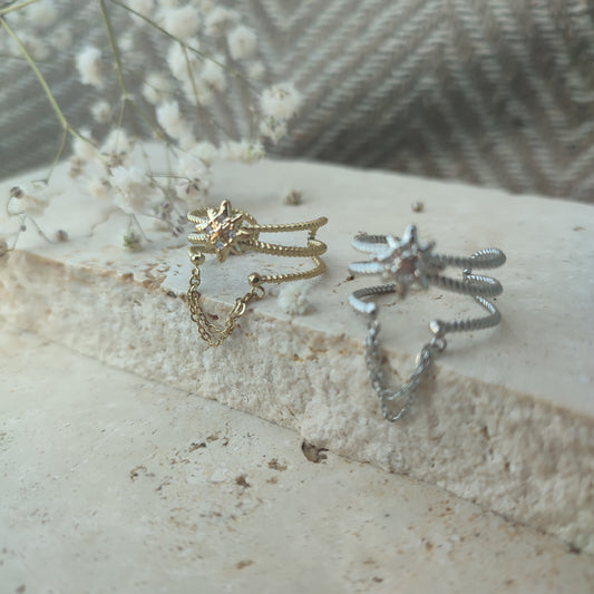 Bague étoile