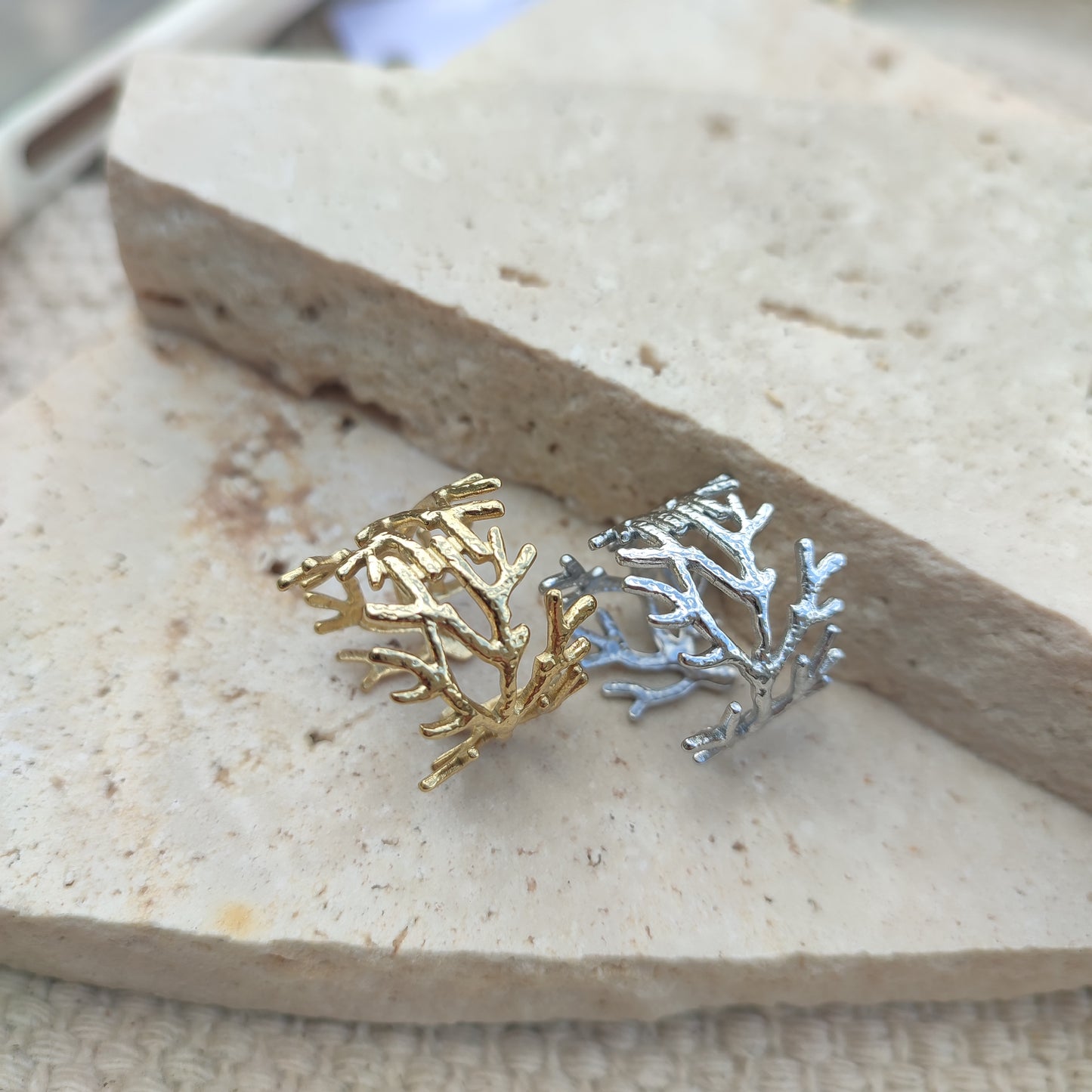 Bague Corail