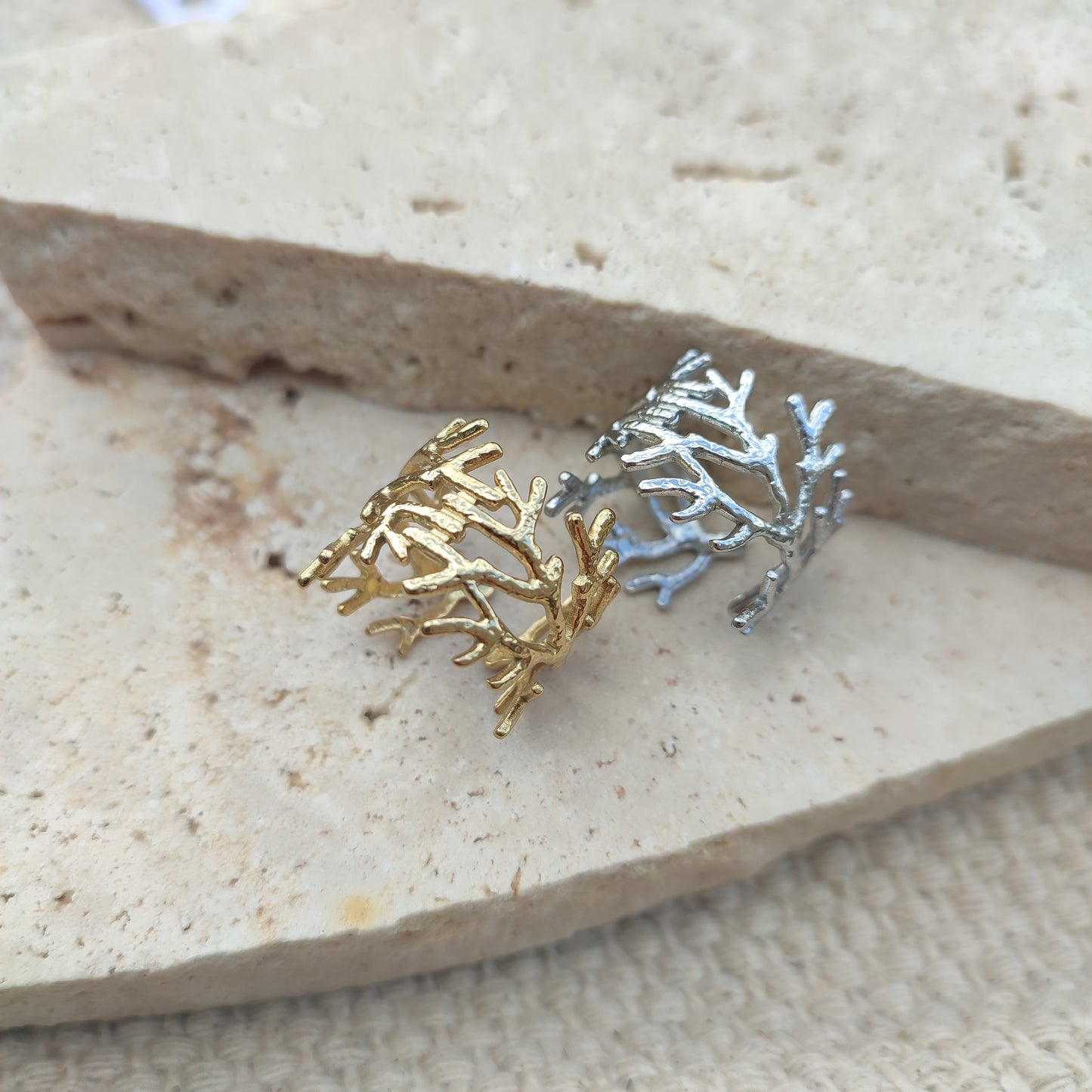 Bague Corail