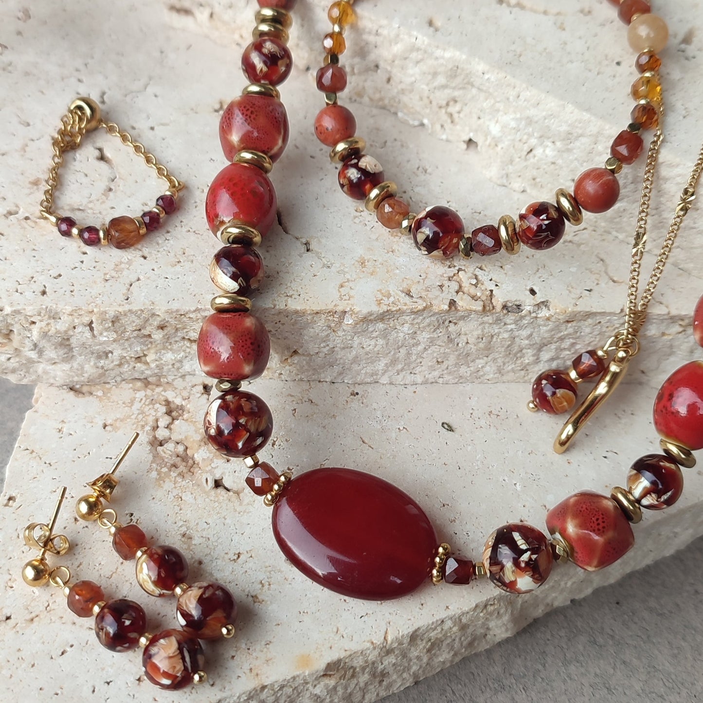 Collier Abondance ; création