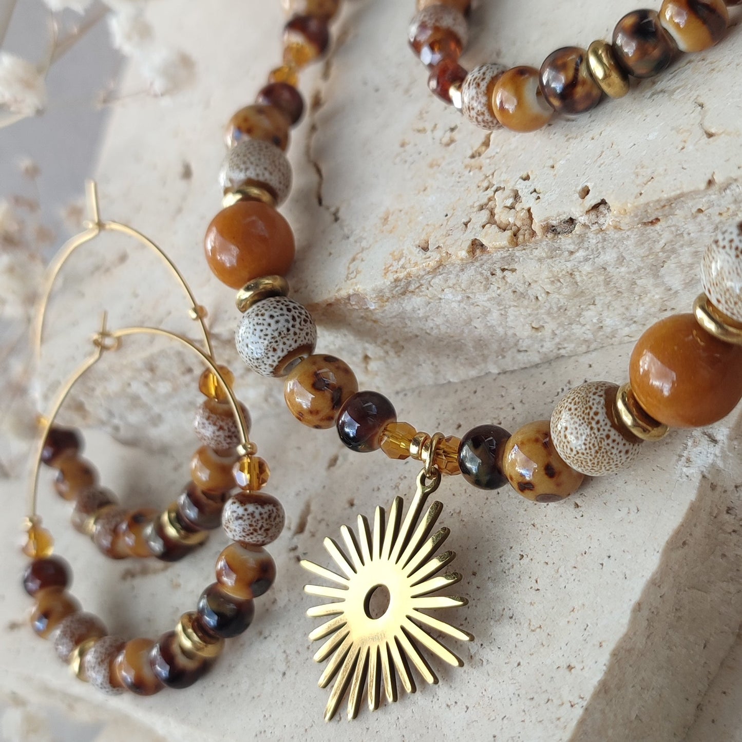 Collier Savana ; Création