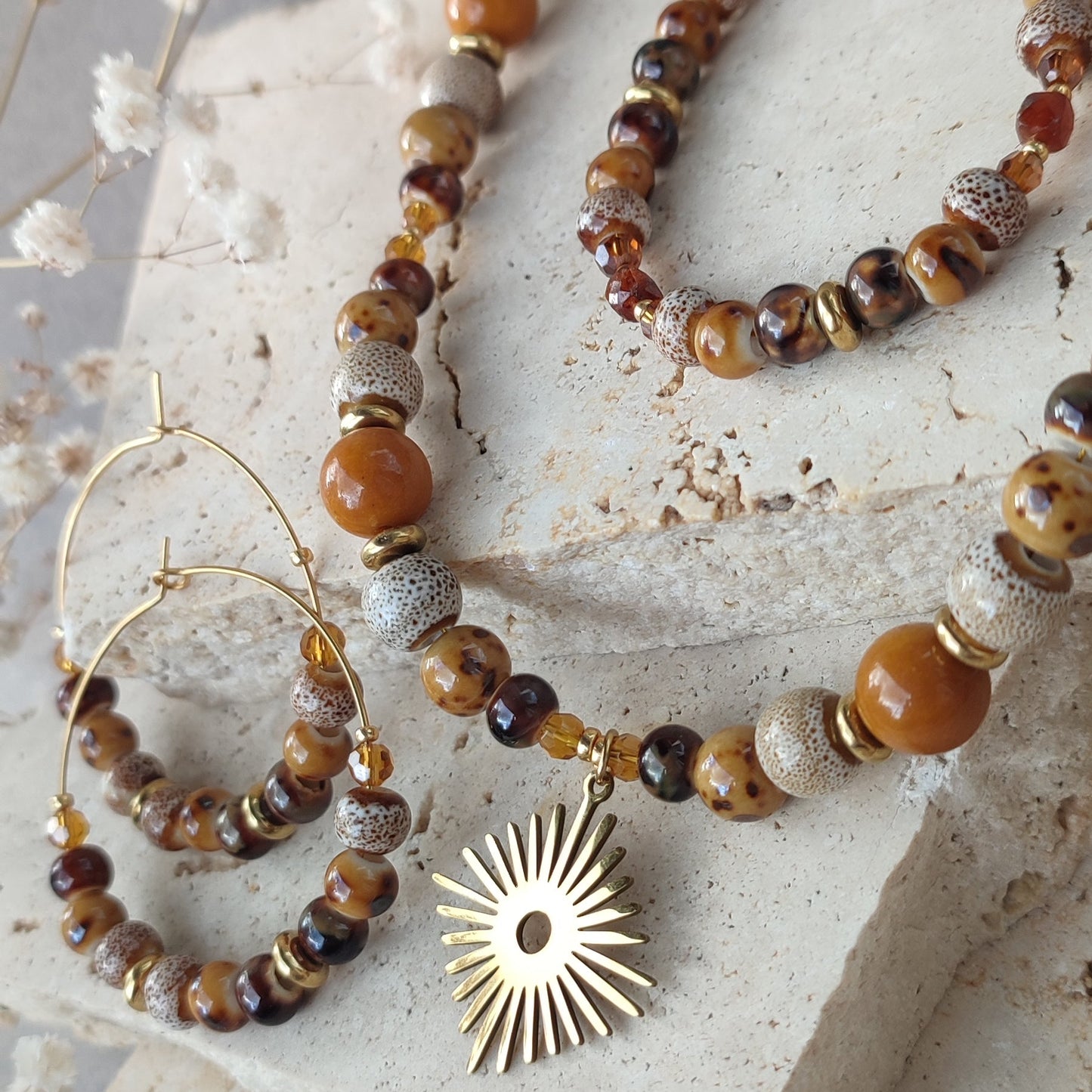 Collier Savana ; Création