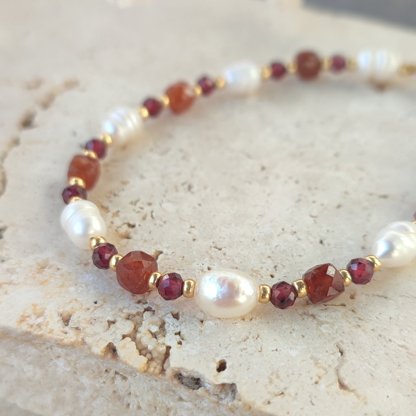 Bracelet Grenade ; Création